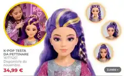 Toys Center K-POP testa da pettinare offerta