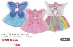 Toys Center Set tutù ali e accessori offerta