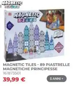 Toys Center Magnetic Tiles - 89 Piastrelle Magnetiche Principesse offerta