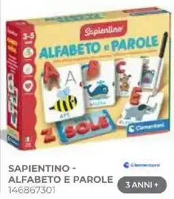 Toys Center Sapientino - Alfabeto e parole offerta