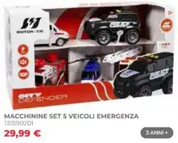 Toys Center Motor.co City Defender offerta
