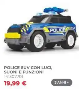 Toys Center Police SUV offerta