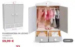Toys Center Guardaroba in legno offerta