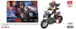 Toys Center Personaggio di Shadow con motocicletta offerta