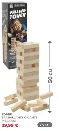Toys Center Torre traballante gigante offerta