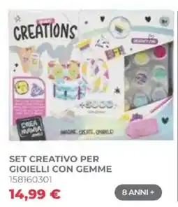 Toys Center Creations Set Creativo Per Gioielli Con Gemme offerta