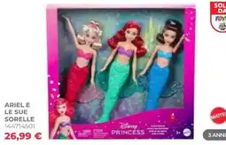 Toys Center Ariel e le sue sorelle Disney Princess offerta
