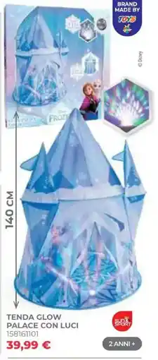 Toys Center Tenda Glow Palace con luci offerta
