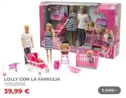 Toys Center Lolly con la famiglia offerta