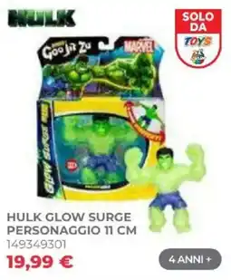 Toys Center Hulk Glow Surge offerta