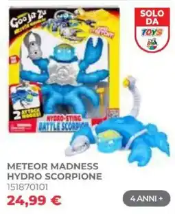 Toys Center Goo Jit Zu Meteor Madness Hydro Scorpione offerta