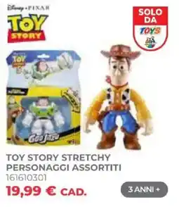 Toys Center Toy Story Stretchy Personaggi Assortiti offerta