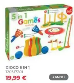 Toys Center Gioco 5 in 1 offerta