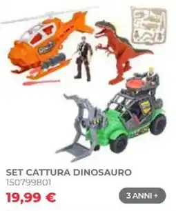 Toys Center Set cattura dinosauro offerta