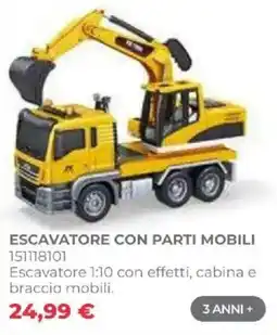 Toys Center Escavatore con parti mobili offerta