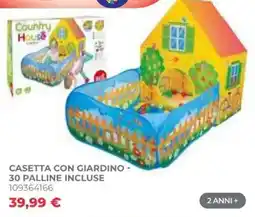 Toys Center Country House Casetta con giardino offerta