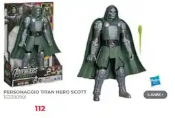 Toys Center Personaggio Titan Hero Scott offerta