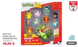 Toys Center Pokémon Battle Pack da 10 personaggi offerta
