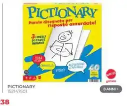 Toys Center Pictionary Mattel games offerta
