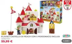 Toys Center Playset castello di peach jakks offerta