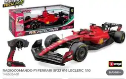 Toys Center Radiocomando F1 Ferrari SF23 #16 Leclerc 1:10 offerta
