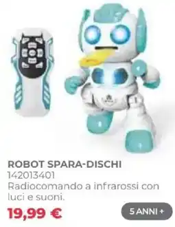 Toys Center Robot spara-dischi offerta