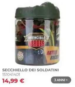 Toys Center Secchiello dei soldatini offerta