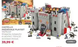 Toys Center Castello medievale playset offerta