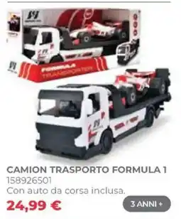 Toys Center Camion trasporto formula 1 offerta