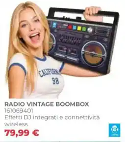 Toys Center Radio vintage boombox offerta