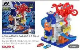 Toys Center Aqua Attack Garage A 3 Piani offerta