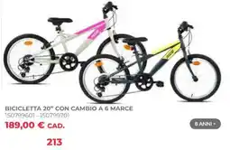 Toys Center Bicicletta 20" con cambio a 6 marce offerta
