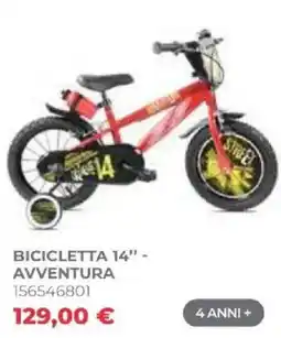 Toys Center Bicicletta 14" - Avventura offerta