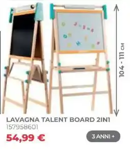 Toys Center Lavagna Talent Board 2in1 offerta