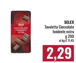 Famila Market SELEX Cioccolato fondente extra offerta