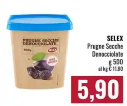 Famila Market Prugne Secche Denocciolate Selex offerta