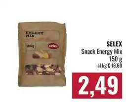 Famila Market Snack Energy Mix Selex offerta