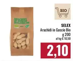Famila Market SELEX Arachidi in Guscio Bio offerta