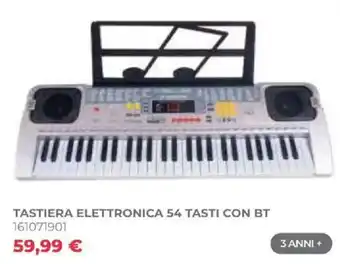 Tastiera elettronica 54 tasti con BT