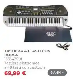 Toys Center Tastiera 49 tasti con borsa offerta