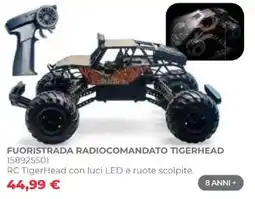 Toys Center Fuoristrada radiocomandato TigerHead offerta