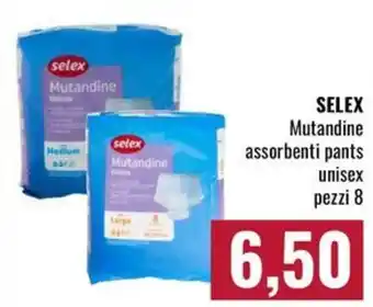 SELEX Mutandine assorbenti pants