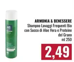 Famila Market Armonia & Benessere Shampoo Lavaggi Frequenti Bio offerta