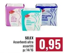 Famila Market SELEX Assorbenti ultra assortiti offerta