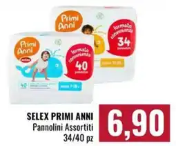 Famila Market Selex Primi Anni Pannolini Assortiti offerta