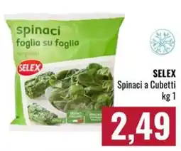 Famila Market SELEX Spinaci a Cubetti offerta
