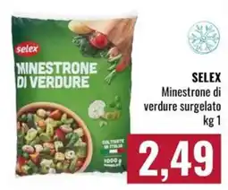 Famila Market Selex Minestrone di verdure offerta