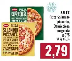 Famila Market Selex Pizza Salamino Piccante offerta