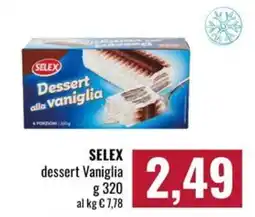 Famila Market SELEX dessert Vaniglia offerta