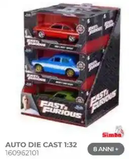 Toys Center Auto die cast 1:32 Simba offerta